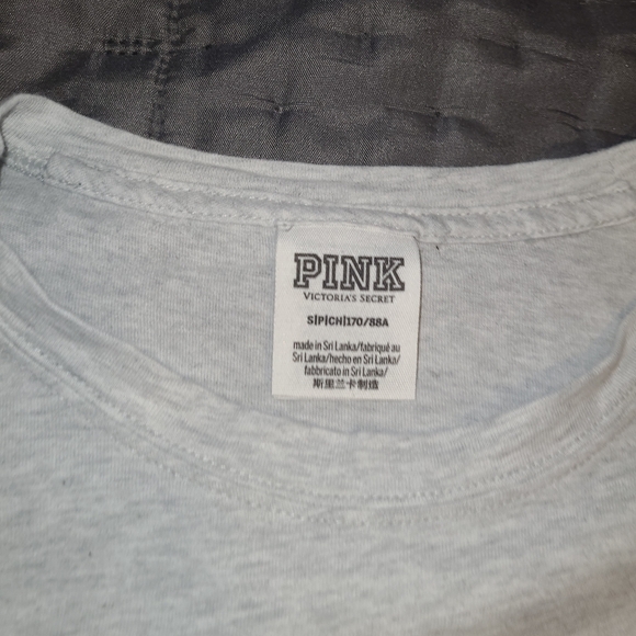 PINK LONG SLEEVE TEE SIZE S - Picture 3 of 3